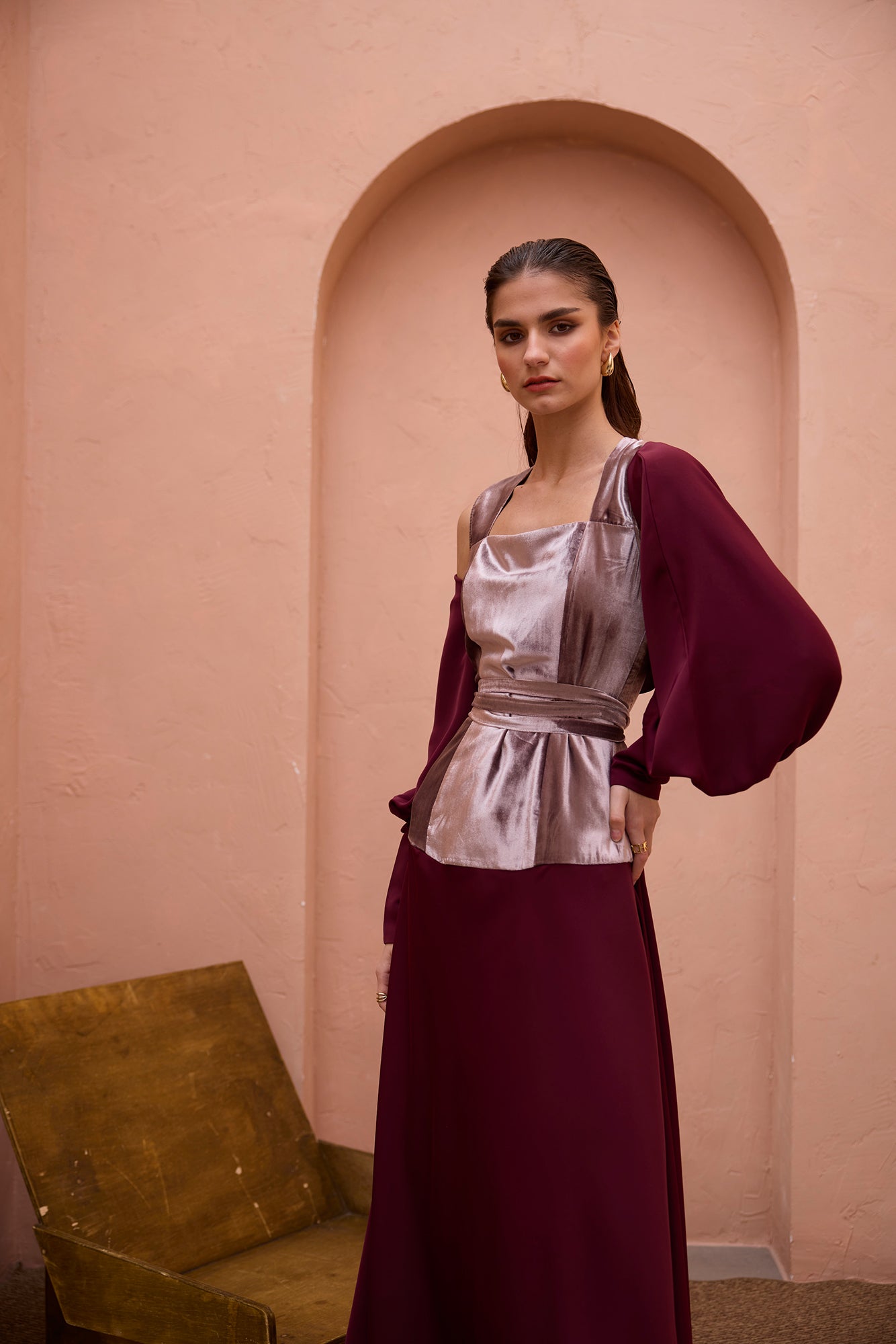 Velvet Maroon - size XS only