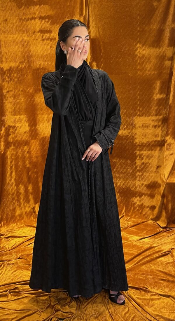 Black on Black Abaya