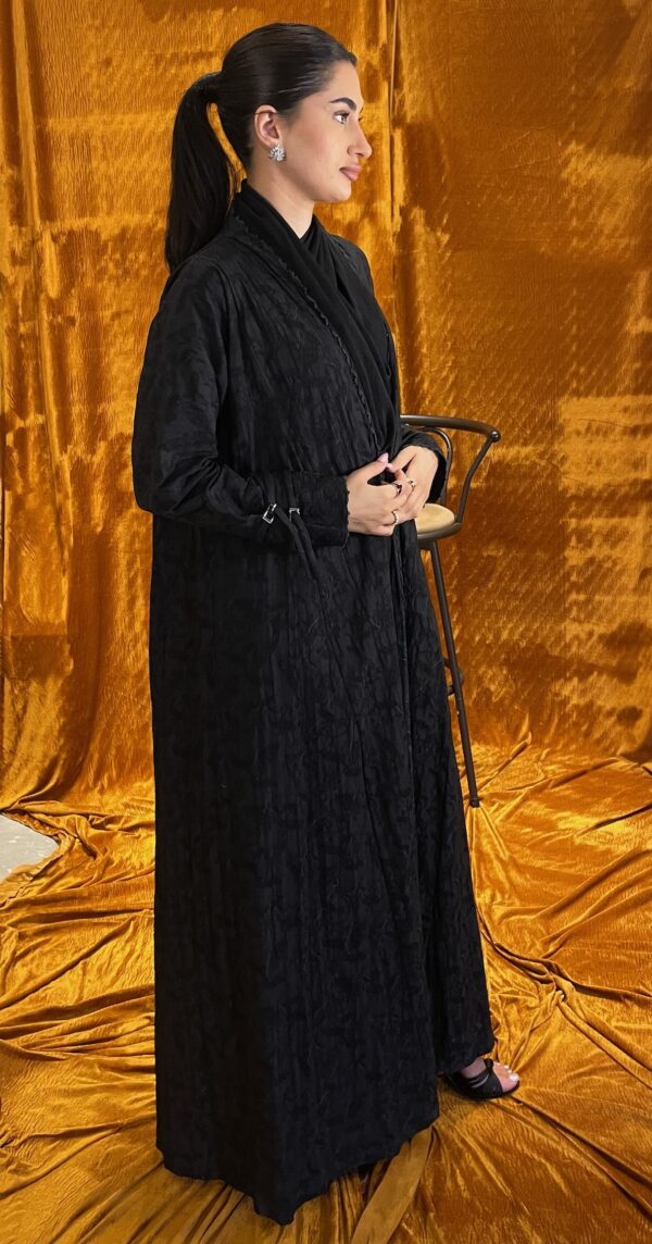 Black on Black Abaya