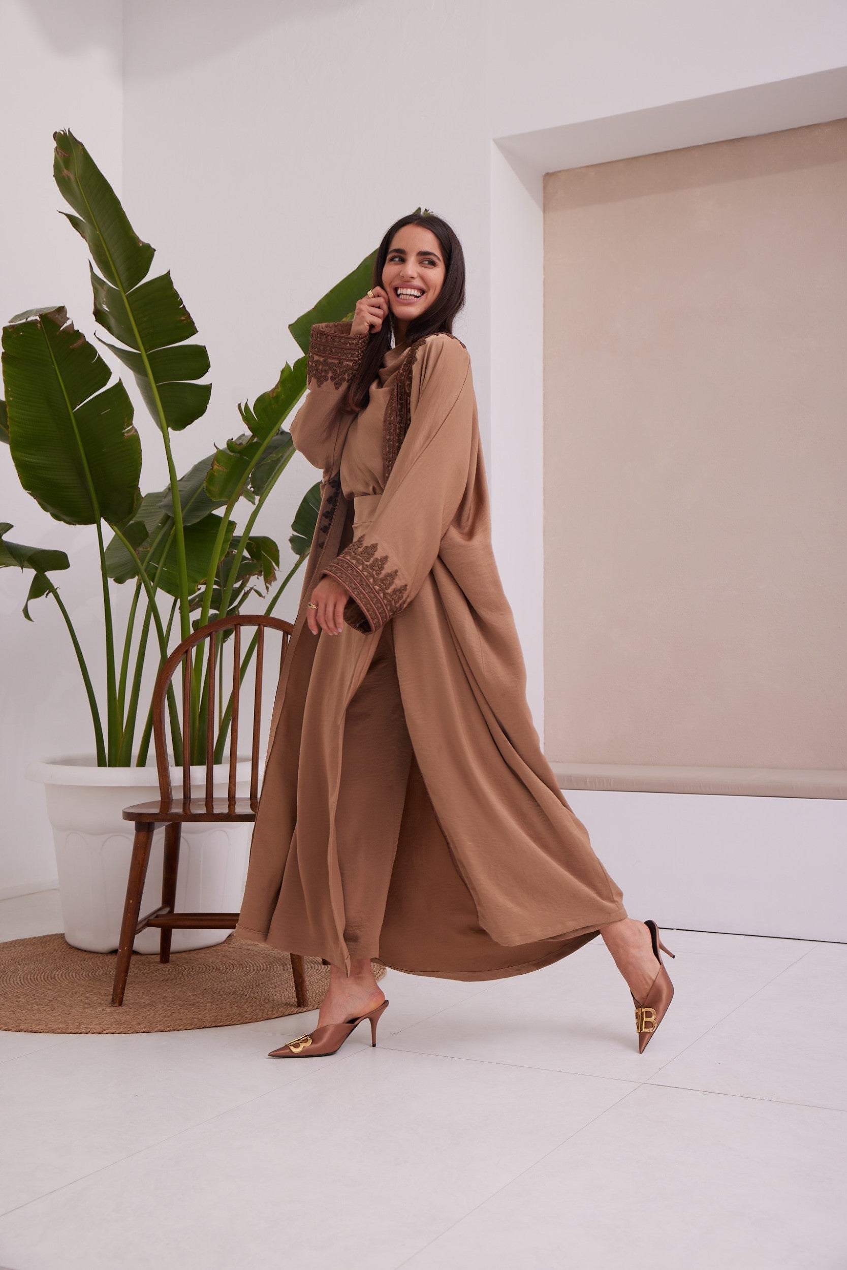 Brown Abaya