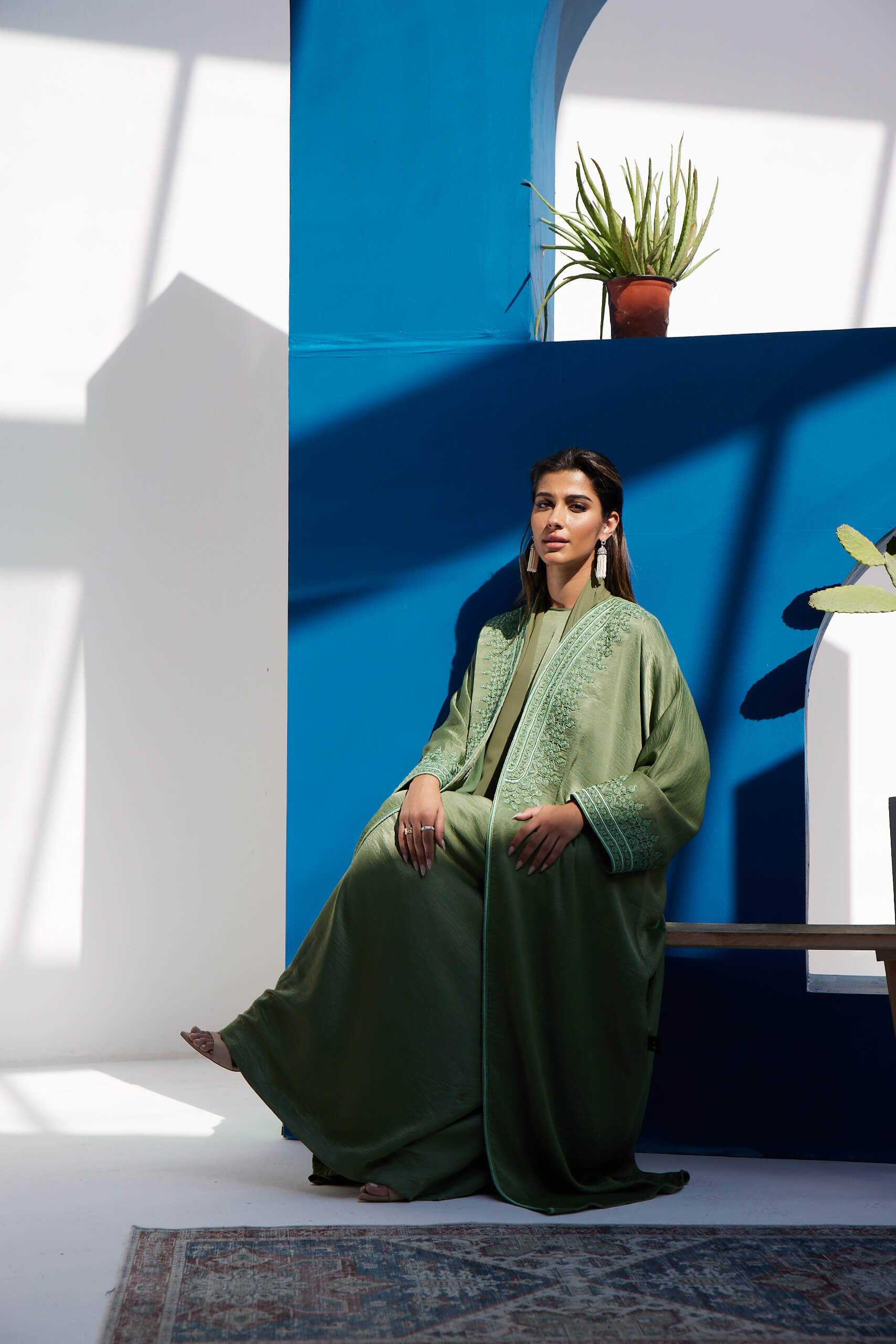 Green Abaya