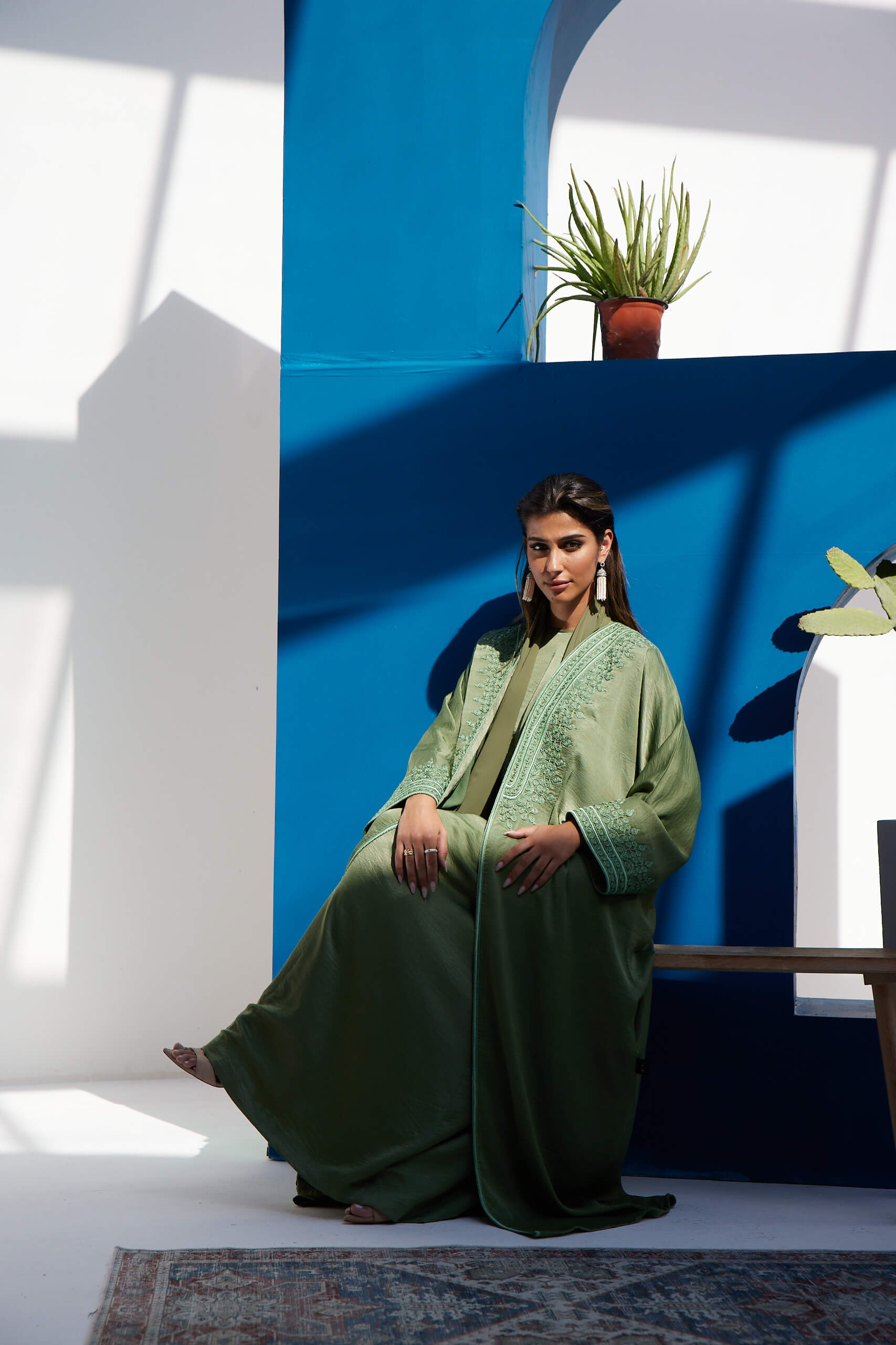 Green Abaya