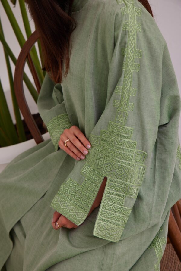 Green set Abaya