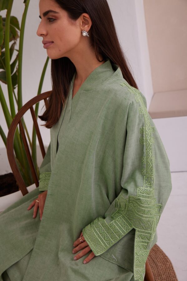 Green set Abaya