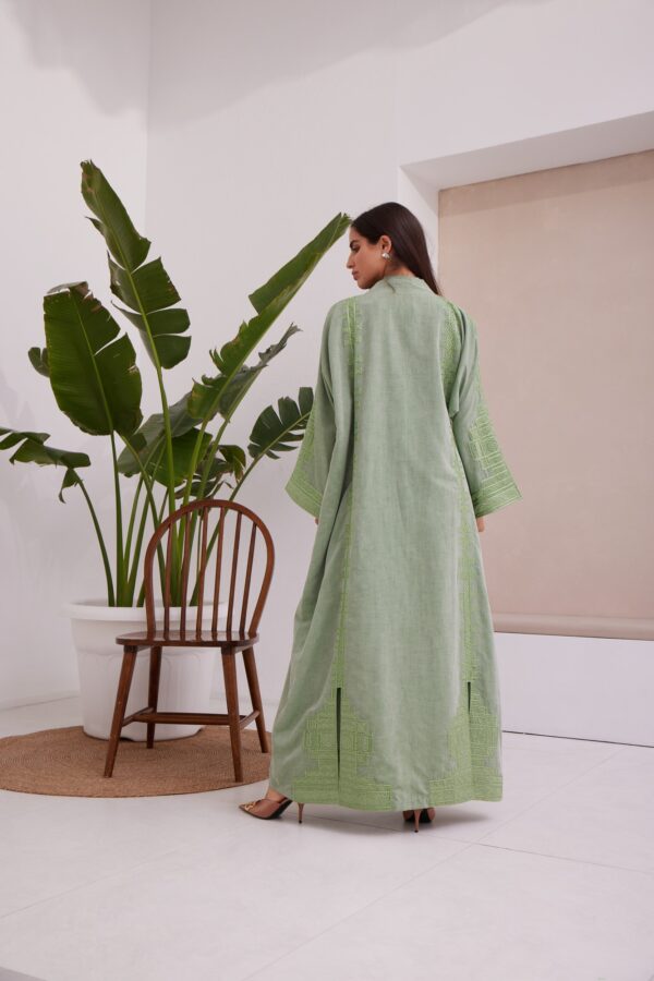 Green set Abaya