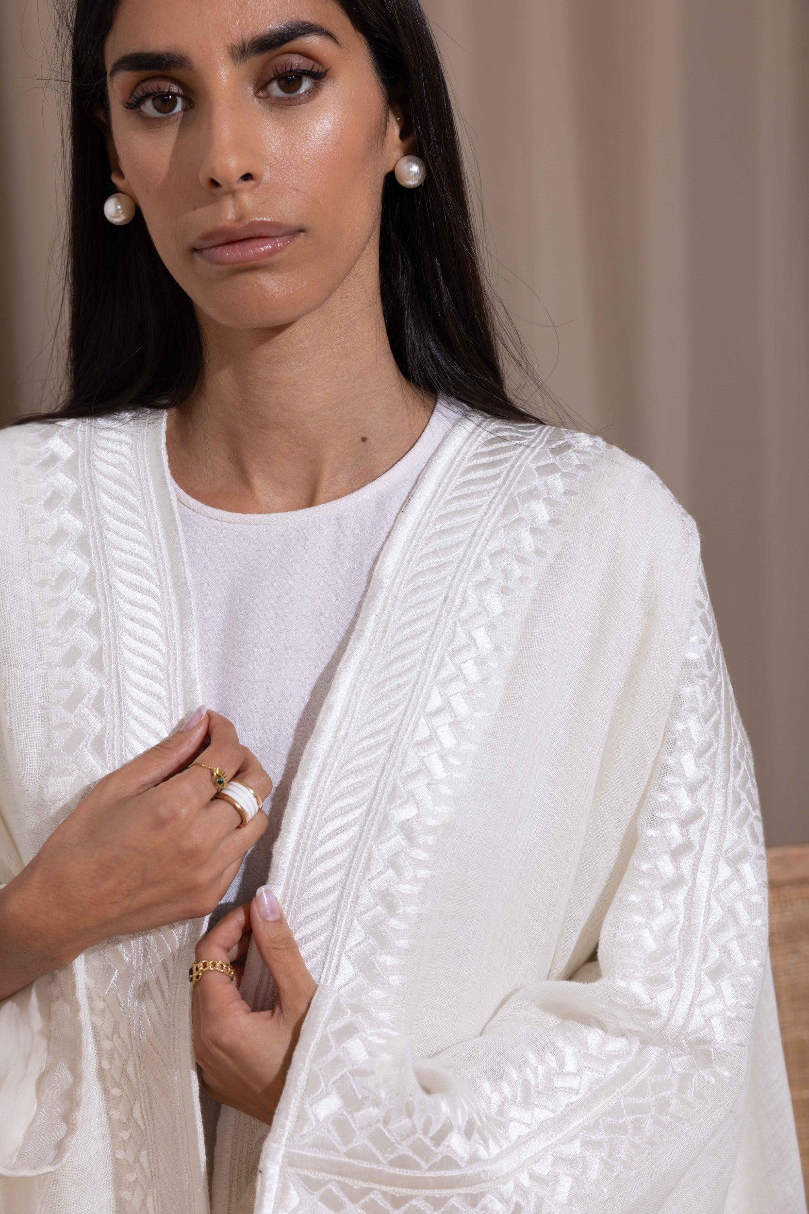 Linen Bisht Abaya