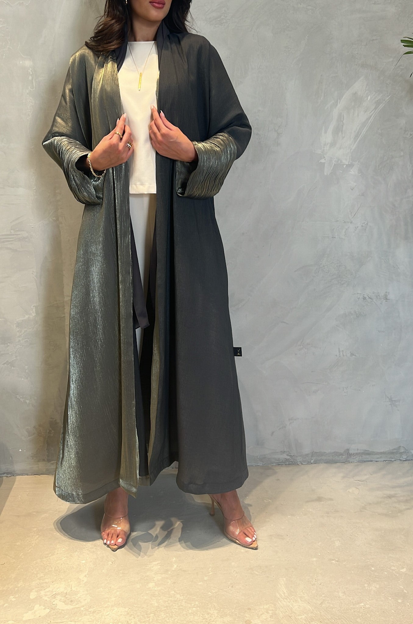 Metallic Abaya