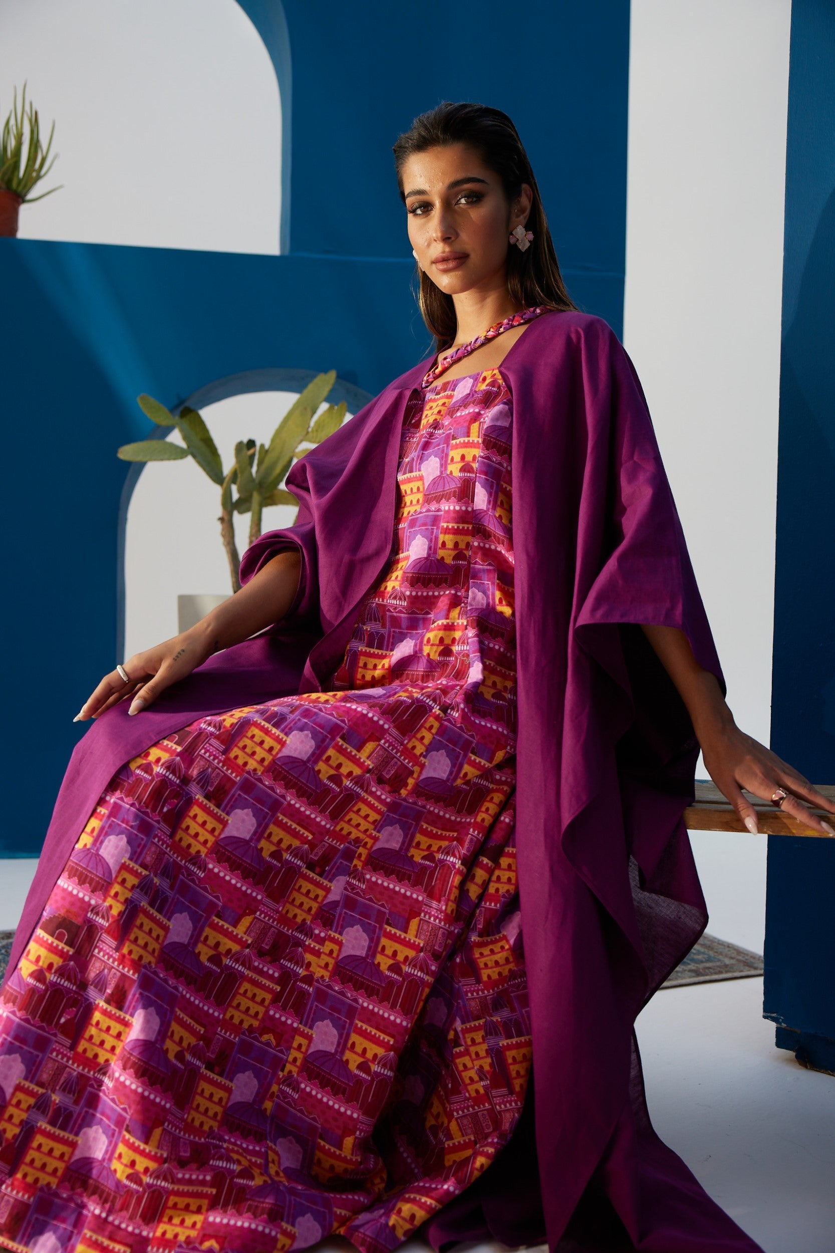 Purple Kaftan