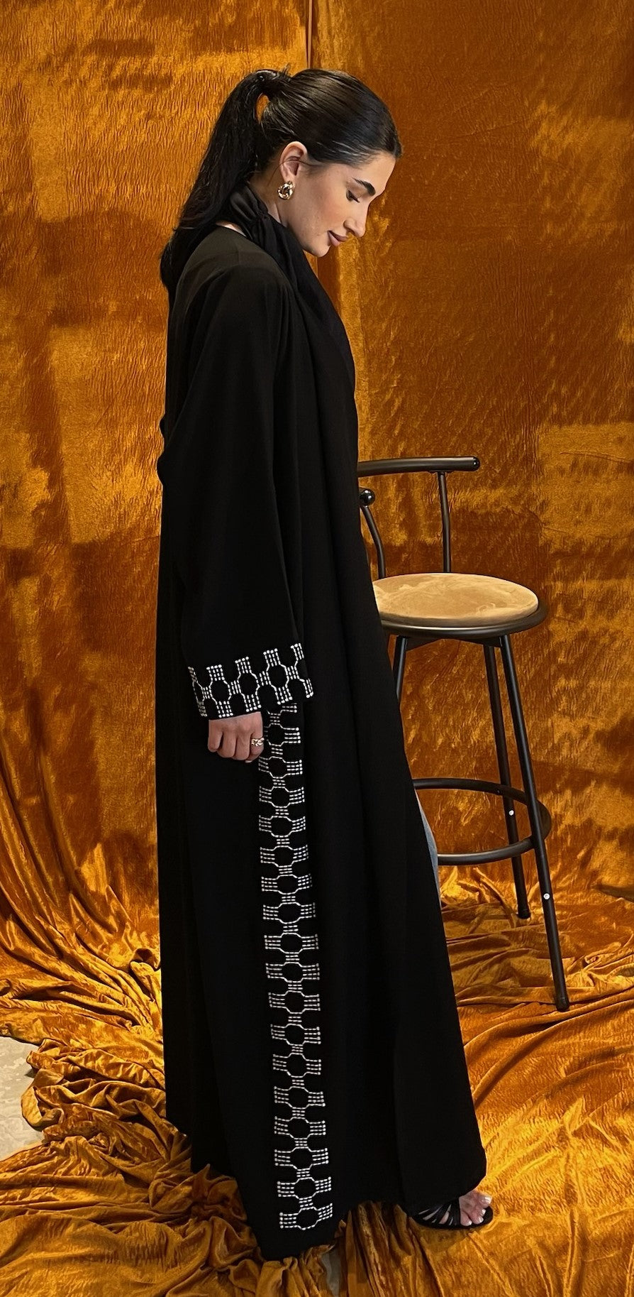 Straight Cut Abaya