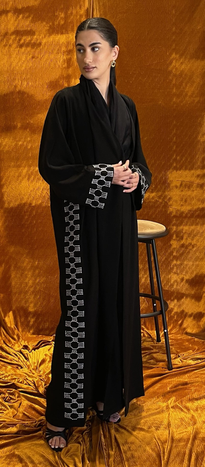 Straight Cut Abaya