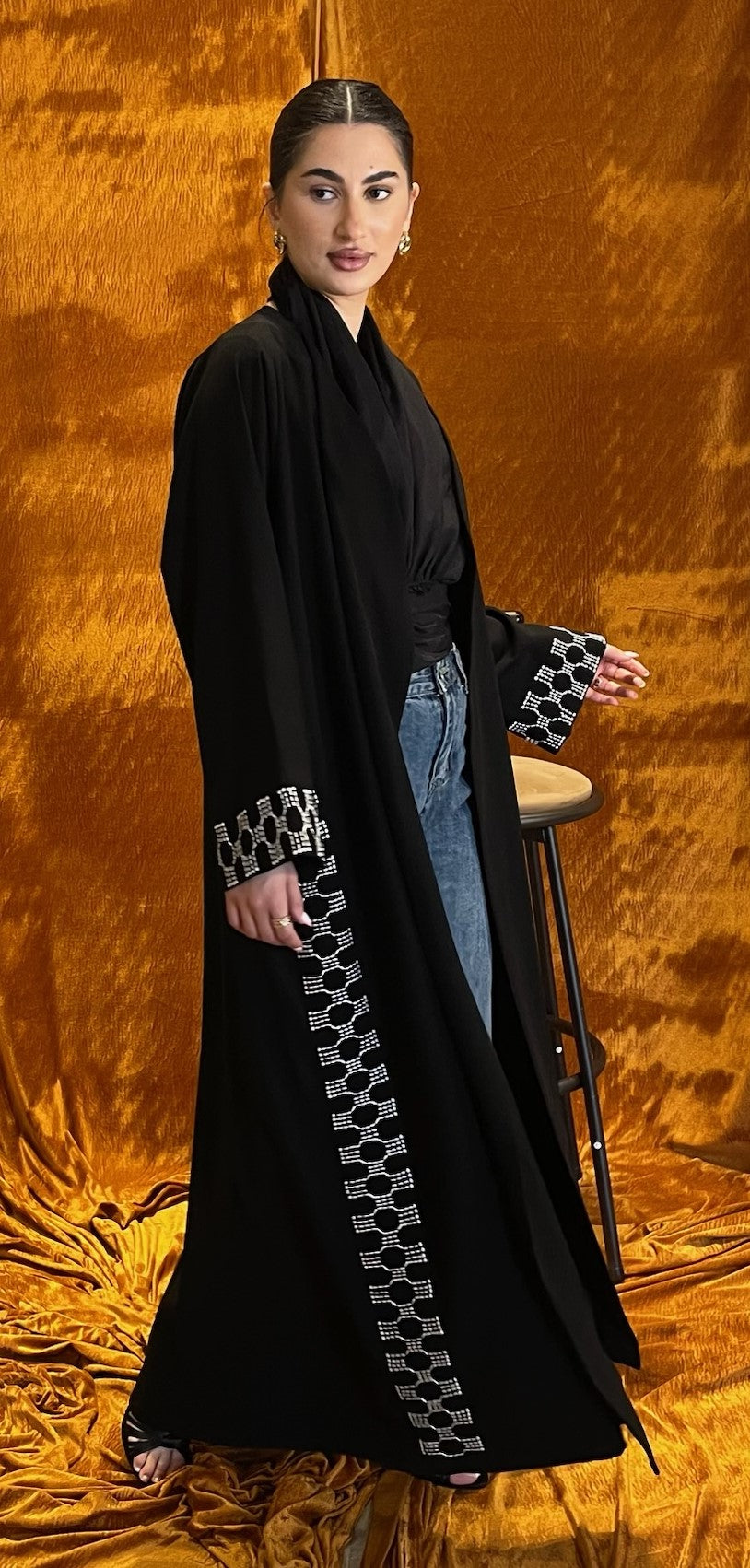 Straight Cut Abaya