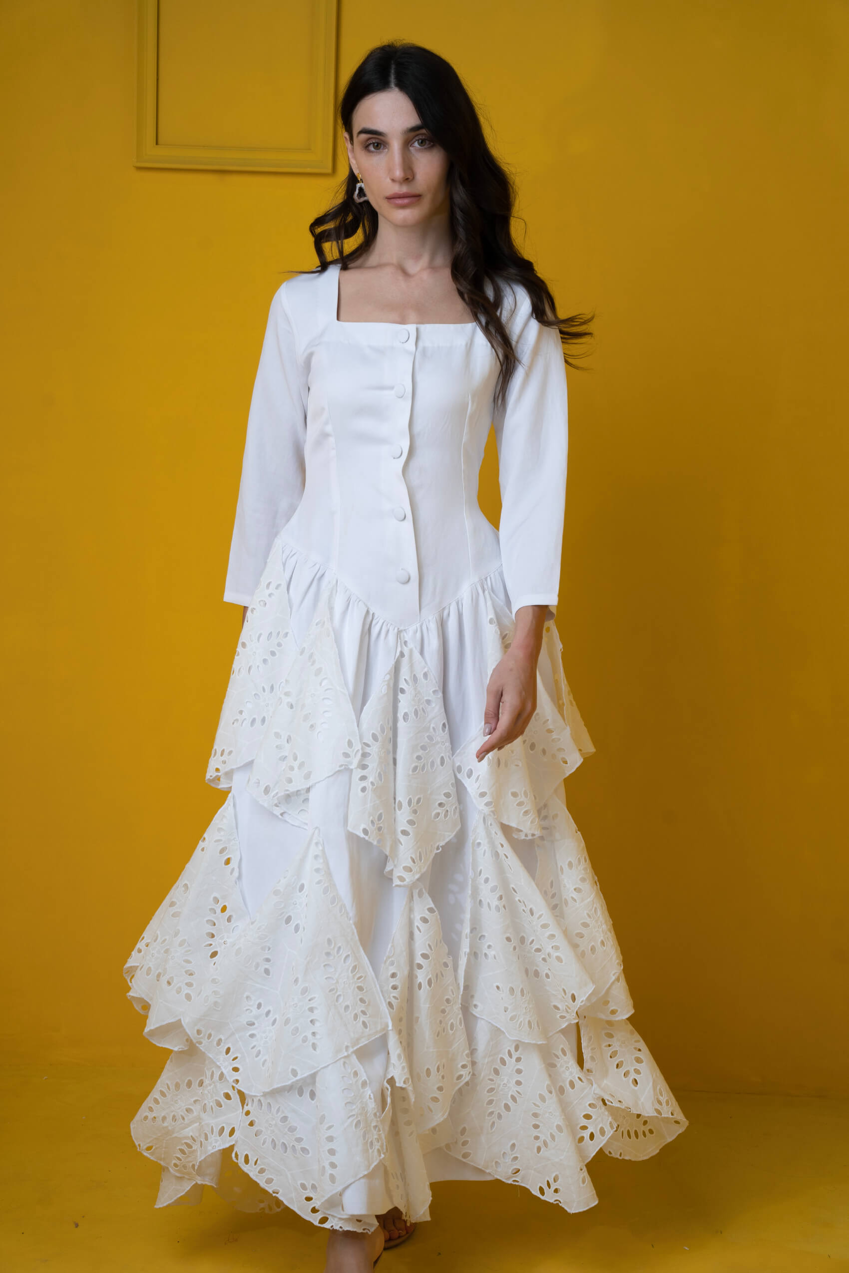 White Linen dress